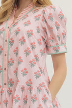 Load image into Gallery viewer, Ruffle &amp; Rose Mini Dress
