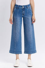 Load image into Gallery viewer, Vervet High Rise Two Button Wide Leg Trouser

