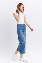 Load image into Gallery viewer, Vervet High Rise Two Button Wide Leg Trouser

