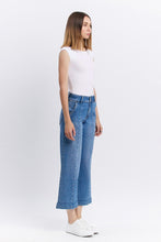 Load image into Gallery viewer, Vervet High Rise Two Button Wide Leg Trouser
