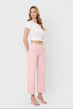 Load image into Gallery viewer, Vervet High Rise Olivia Wide Crop Denim / Lilac
