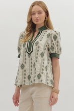 Load image into Gallery viewer, Forrest Frolics Embroidered Top
