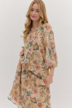 Load image into Gallery viewer, Fall Florals &amp; Grace Midi Dress
