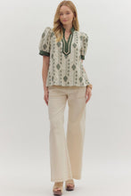 Load image into Gallery viewer, Forrest Frolics Embroidered Top
