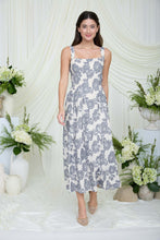 Load image into Gallery viewer, Julie Anne Jacquard Midi Dress
