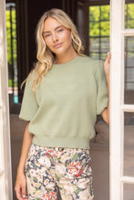 Load image into Gallery viewer, Basic Bubble Sweater / Olive
